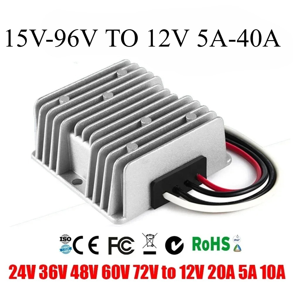 72V 15A Fast Charger - Buck 60V 60V-12V 5A-40A 24V 36V