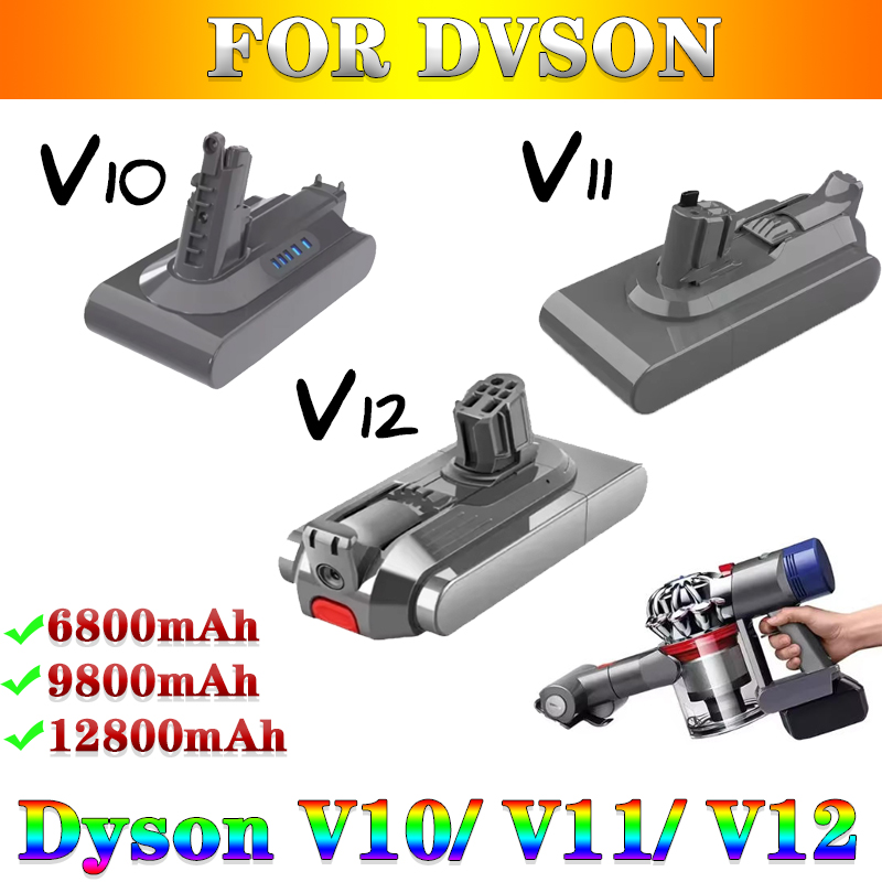 60V 50Ah Electric Scooter Battery - ✅Upgraded For Dyson 12800mAh 21.6V/25.2V Li-ion