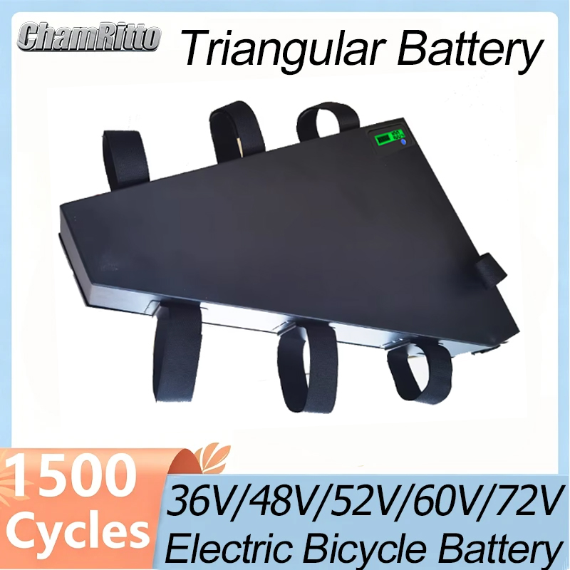 72V 50Ah 21700 Lithium Battery - Electric Bicycle 60v72v 3000w Triangle battery