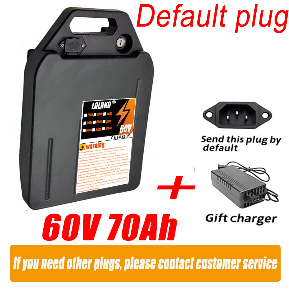 60V 50Ah Electric Scooter Battery - Electric vehicle lithium battery 60V 20Ah