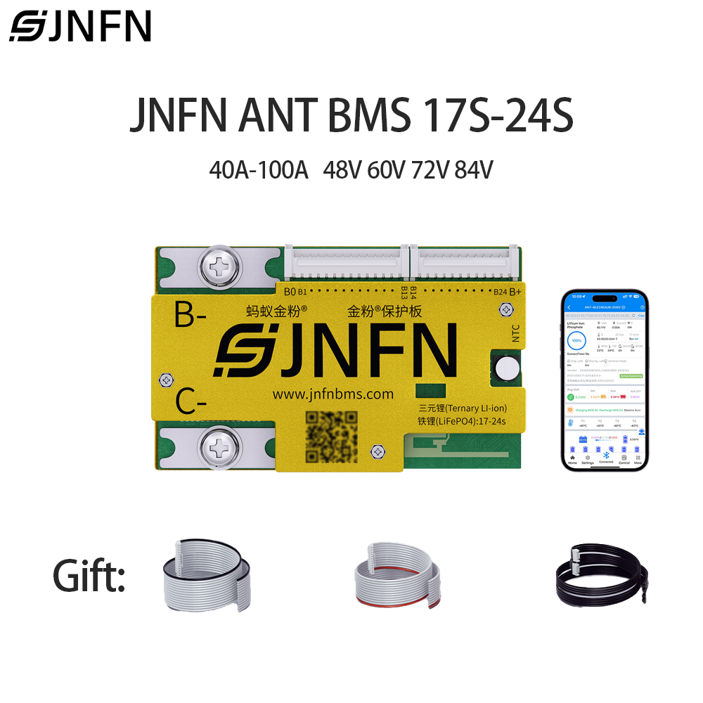 JNFN ANT Smart BMS 17-24S 60V  - 84V 50A Smart Bms Bluetooth ulasan dan harga