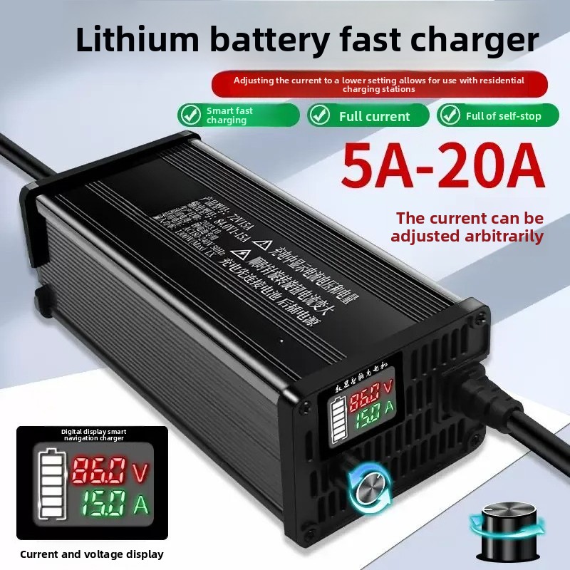 For Digital Display Aluminum S - 72V 15A Fast Charger ulasan dan harga