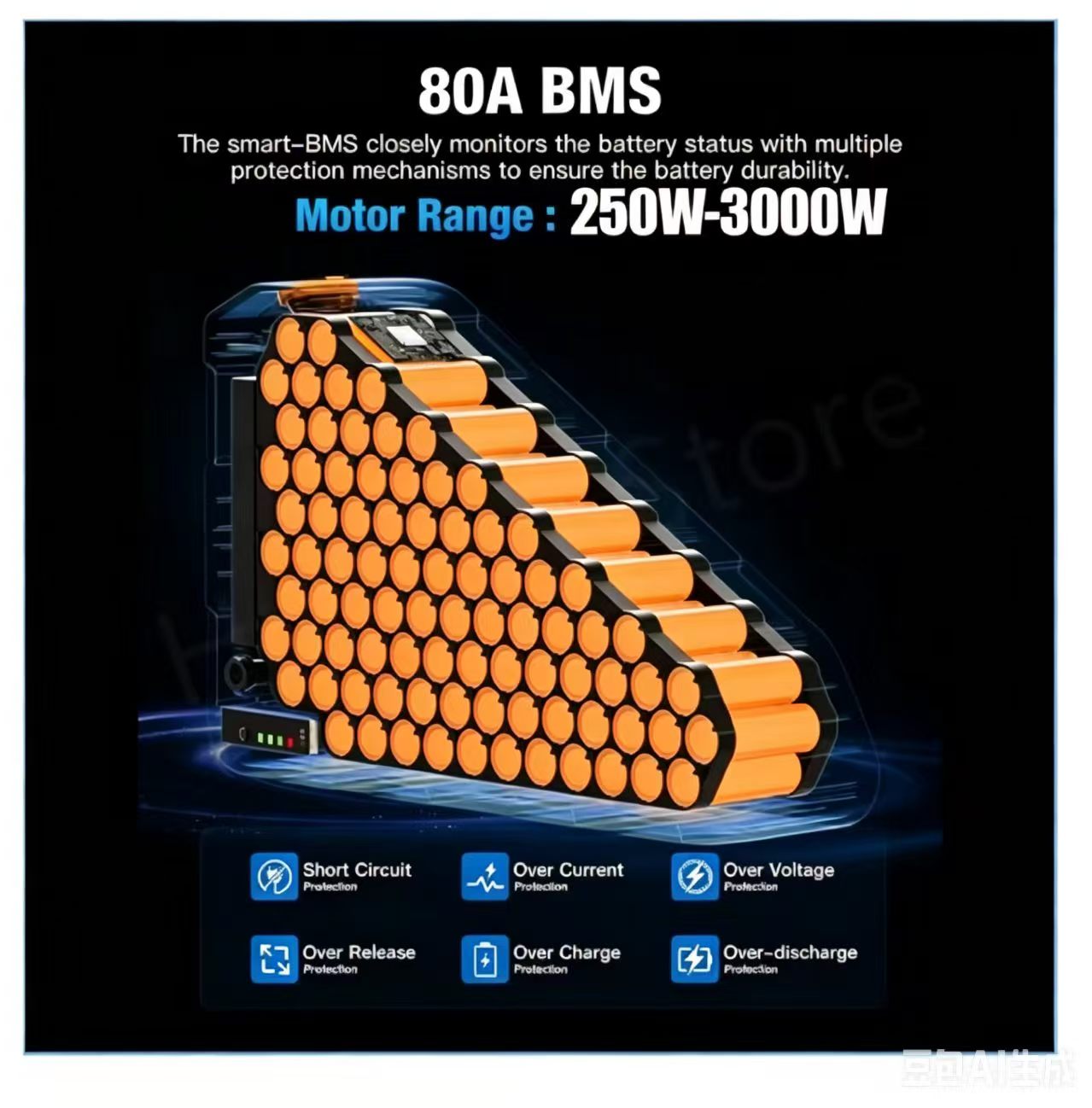 Electric Bicycle 36v 48v 52v 2 - 72V 50Ah 21700 Lithium Battery ulasan dan harga