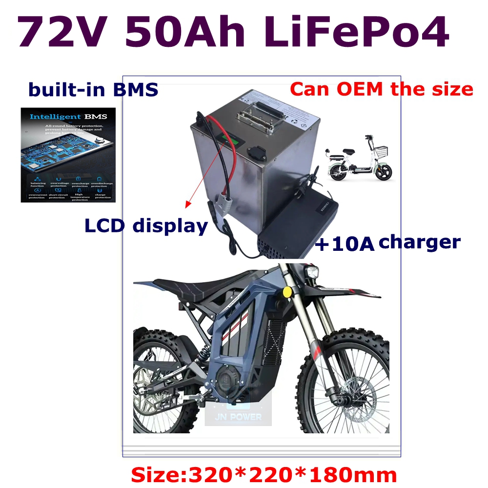 JN-24S 72V 50Ah lifepo4 lithiu - 72V 40Ah Lifepo4 Battery Pack ulasan dan harga