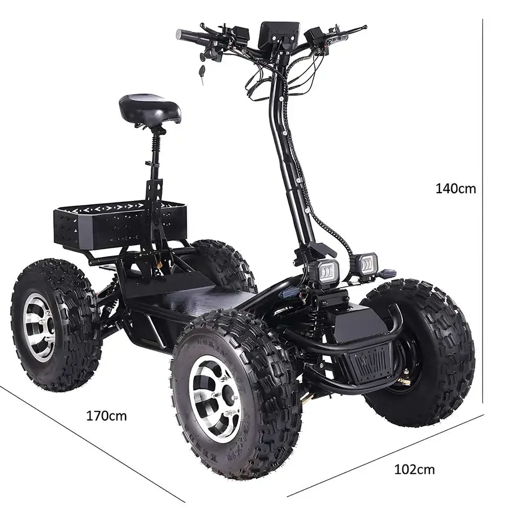 ESWING High Power 10000 Motor  - 60V 50Ah Electric Scooter Battery ulasan dan harga