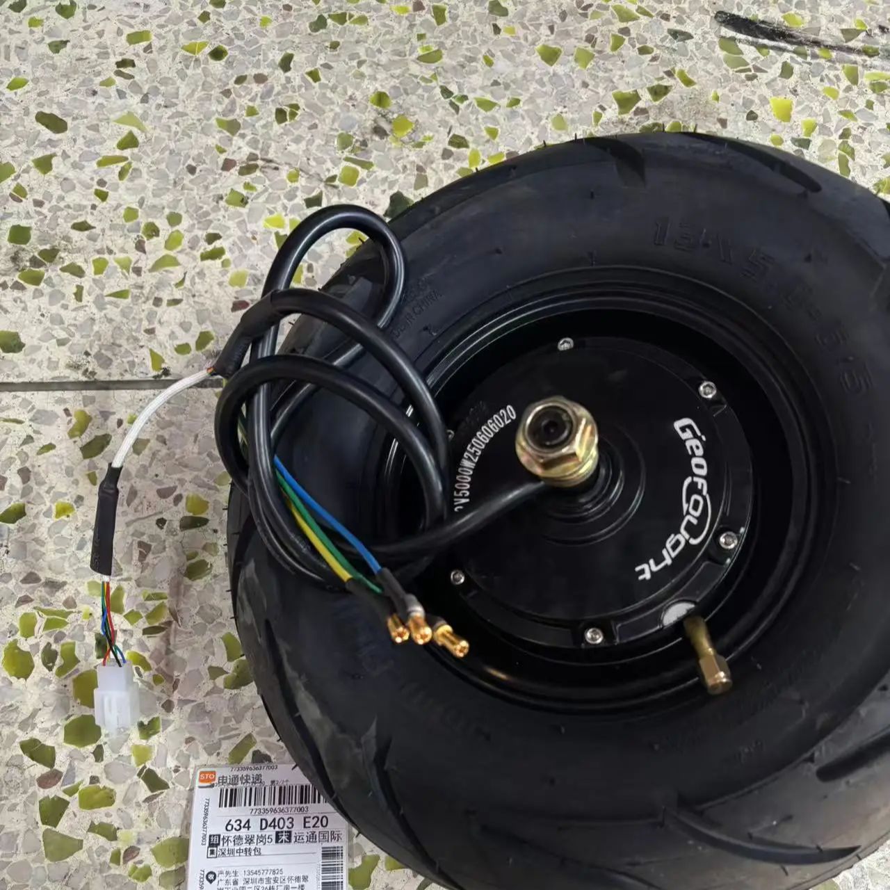 60V 72V 4000W 5000W JL Electri - 13 Inch 72V 5000W Brushless Motor ulasan dan harga