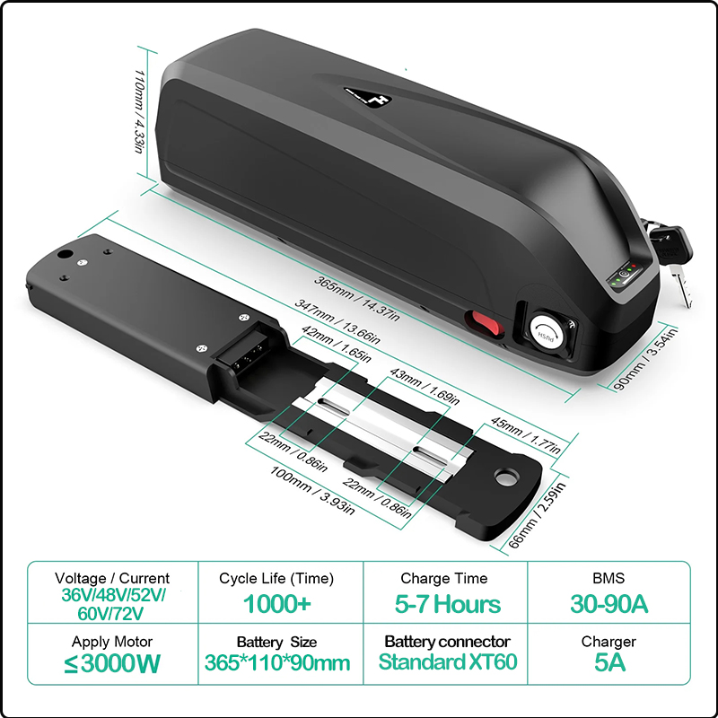 48V 50AH 52V 36V 30AH Ebike Ba - 60V 50Ah Electric Scooter Battery ulasan dan harga