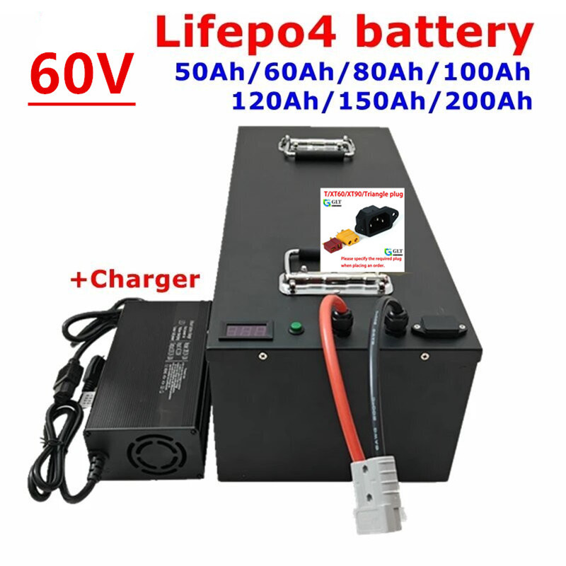 60V 50Ah 100Ah LiFePO4 Battery - 60V 50Ah Electric Scooter Battery ulasan dan harga