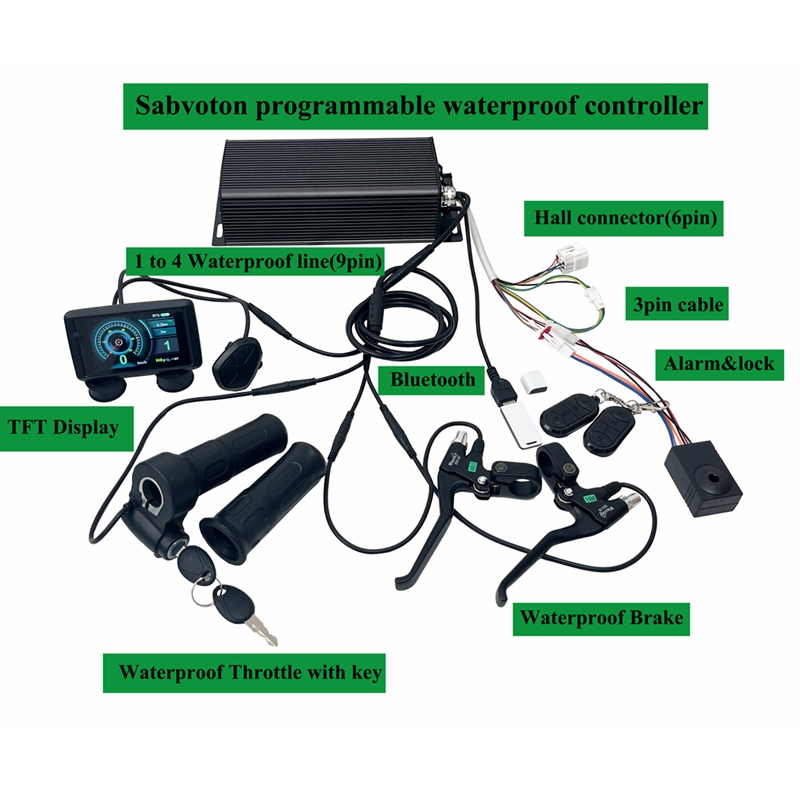 Sabvoton(MQCON) SVMC V2 72V 80 - 72V 100A Sabvoton Controller ulasan dan harga