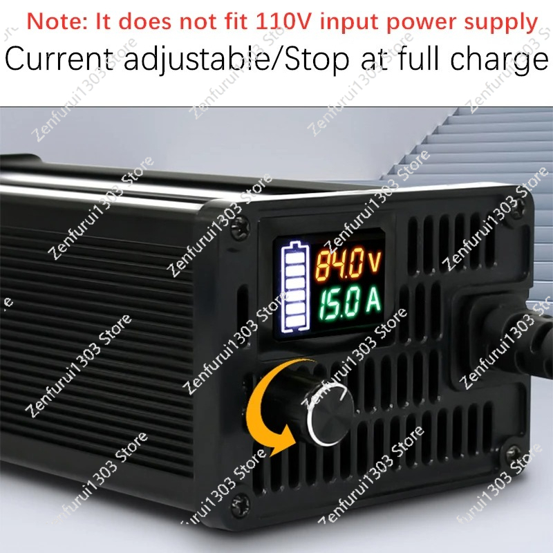 10A 15A 24V 48V 58.4V 72V 60V  - 72V 15A Fast Charger ulasan dan harga