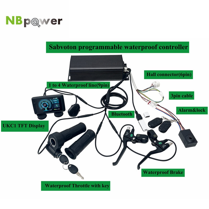 Programmable Sabvoton SVMC 72V - 72V 100A Sabvoton Controller ulasan dan harga