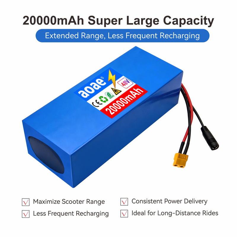48V Electric Scooter Battery 1 - 60V 50Ah Electric Scooter Battery ulasan dan harga