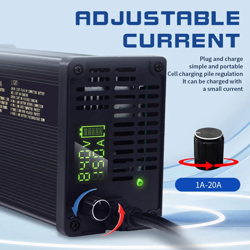 72V Adjustable Lithium Battery - 72V 15A Fast Charger ulasan dan harga