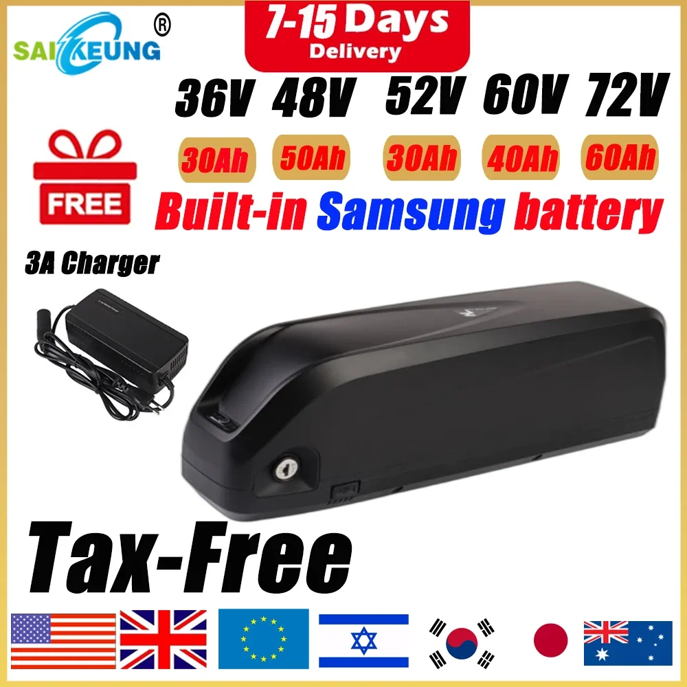 Hailong Polly 48V 52V 60V 36V  - 72V 40Ah Lifepo4 Battery Pack ulasan dan harga