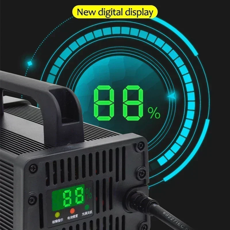 48V 60V 72V Electric Vehicle L - 72V 15A Fast Charger ulasan dan harga
