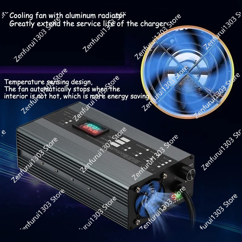 1A - 15A 36V 48V 58.4V 72V 60V - 72V 15A Fast Charger ulasan dan harga
